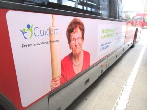 Campaña autobuses Cuidum