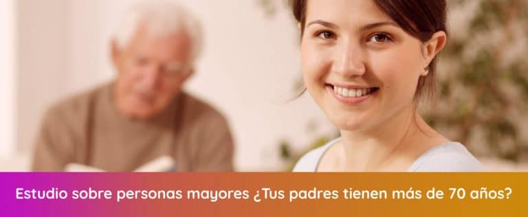 estudio sobre personas mayores de 70 años