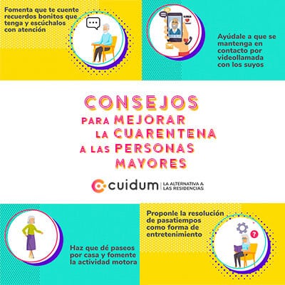 Recomendaciones para mayores: Dormir bien durante el confinamiento - Cuidum  - Cuidado de mayores a domicilio