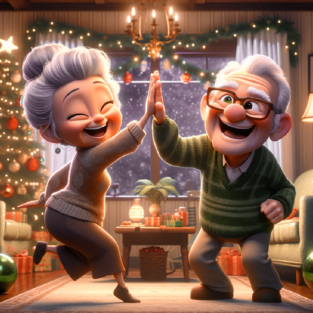 los abuelos roban la navidad - Cuidum - Cuidado de mayores a domicilio