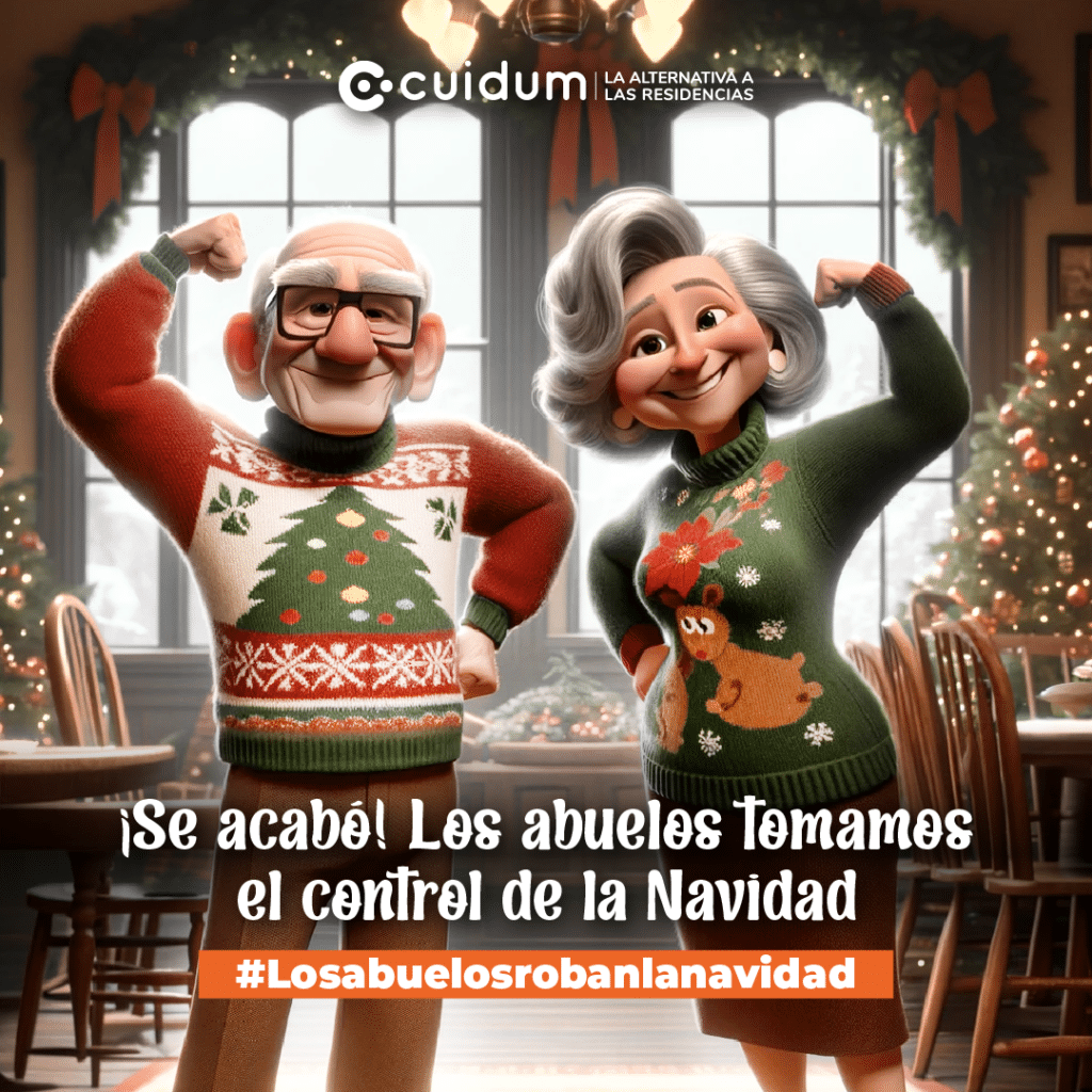 los abuelos roban la navidad